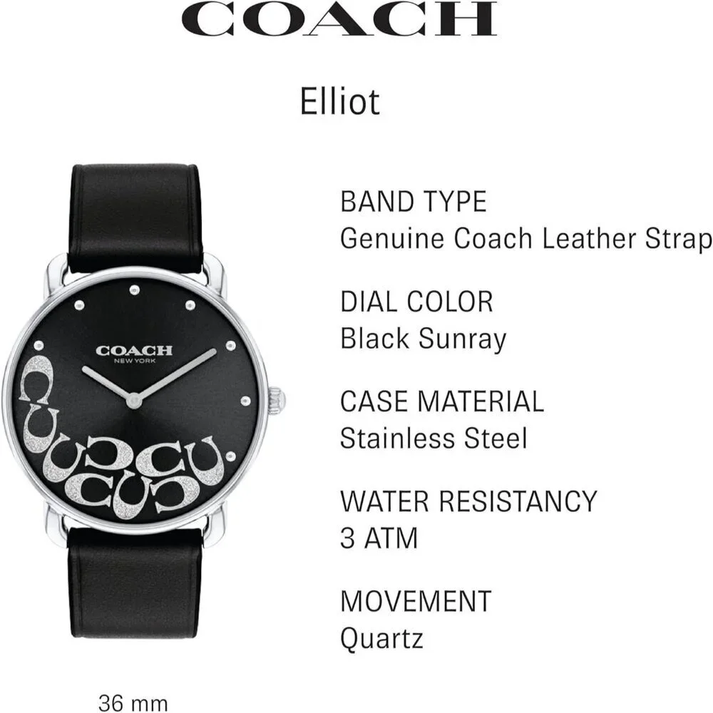 Coach elliot features